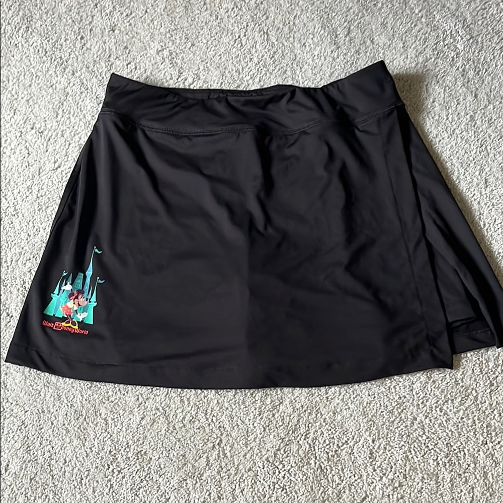 Disney skort from Walt Disney World. Color black. Size large